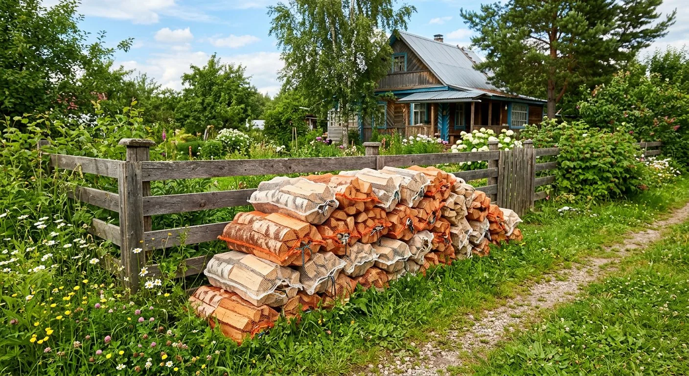 Дрова для дачи в Запрудне